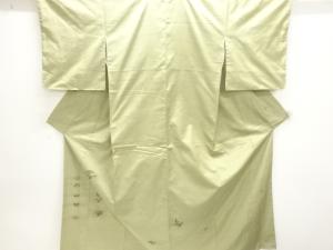 作家物　宝尽くし模様織出し手織り紬訪問着